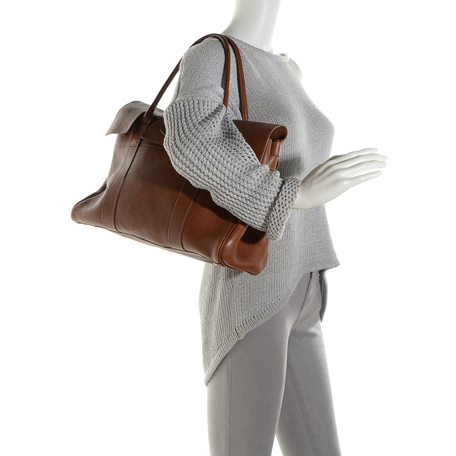 Mulberry Natural Calfskin Bayswater Oak 2 of 11