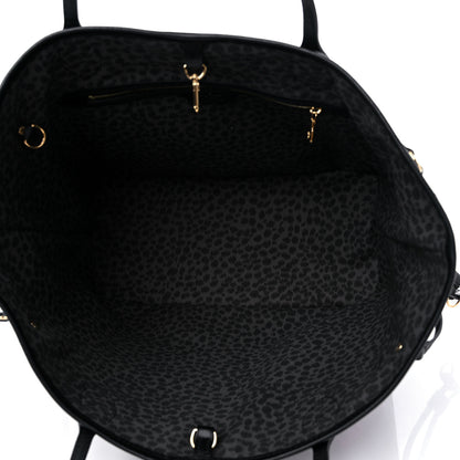 Louis Vuitton Monogram Giant Wild At Heart Neverfull MM Black 5 of 9