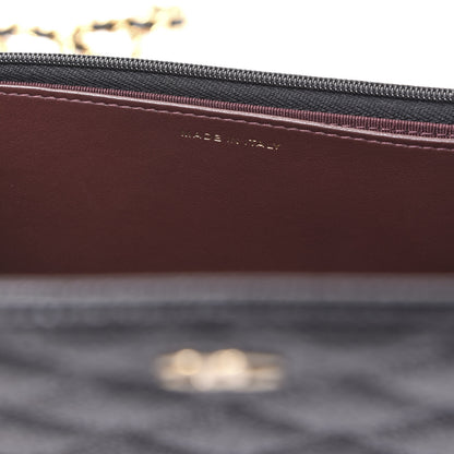 Chanel Caviar Quilted Wallet On Chain WOC Black 8 of 11