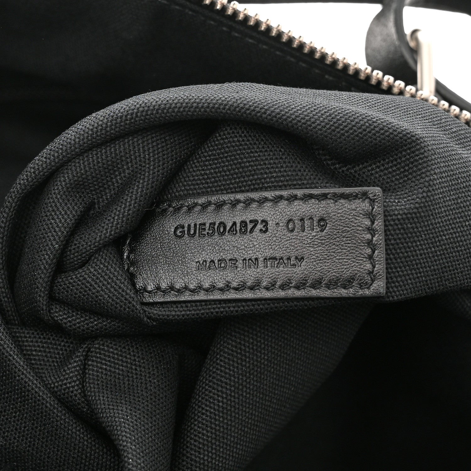 Saint Laurent Canvas ID Shopping Bag Black 7 of 10