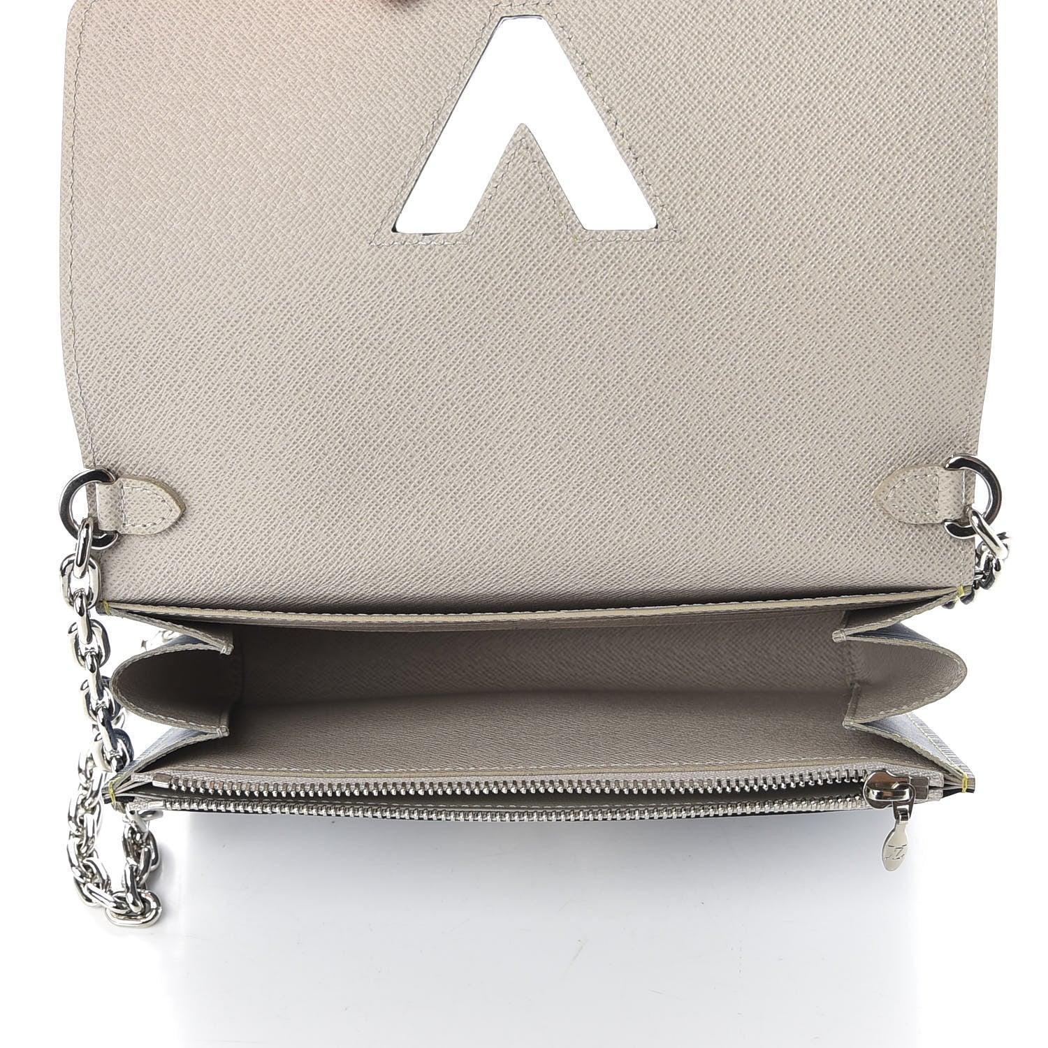 Louis Vuitton Epi Twist Chain Wallet Denim Light 5 of 10