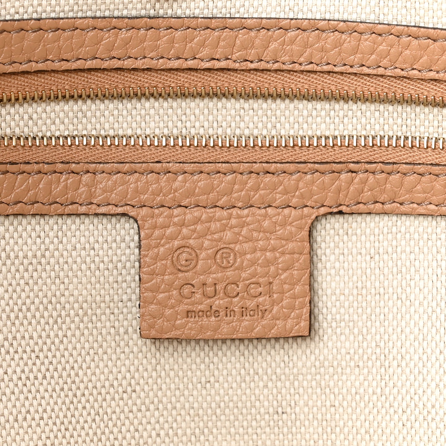 Pebbled Calfskin Medium Soho Chain Shoulder Bag Camelia