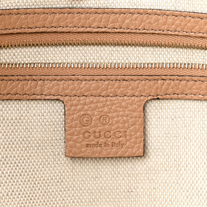 Gucci Pebbled Calfskin Medium Soho Chain Shoulder Bag Camelia 6 of 10