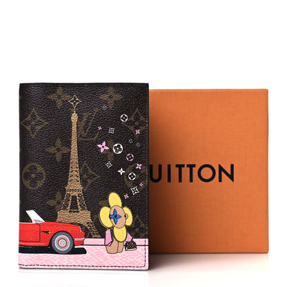 Louis Vuitton Monogram 2019 Christmas Animation Passport Cover Rouge 8 of 8