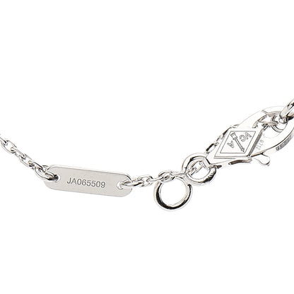 Van Cleef & Arpels 18K White Gold Diamond Mini Frivole Bracelet 5 of 6