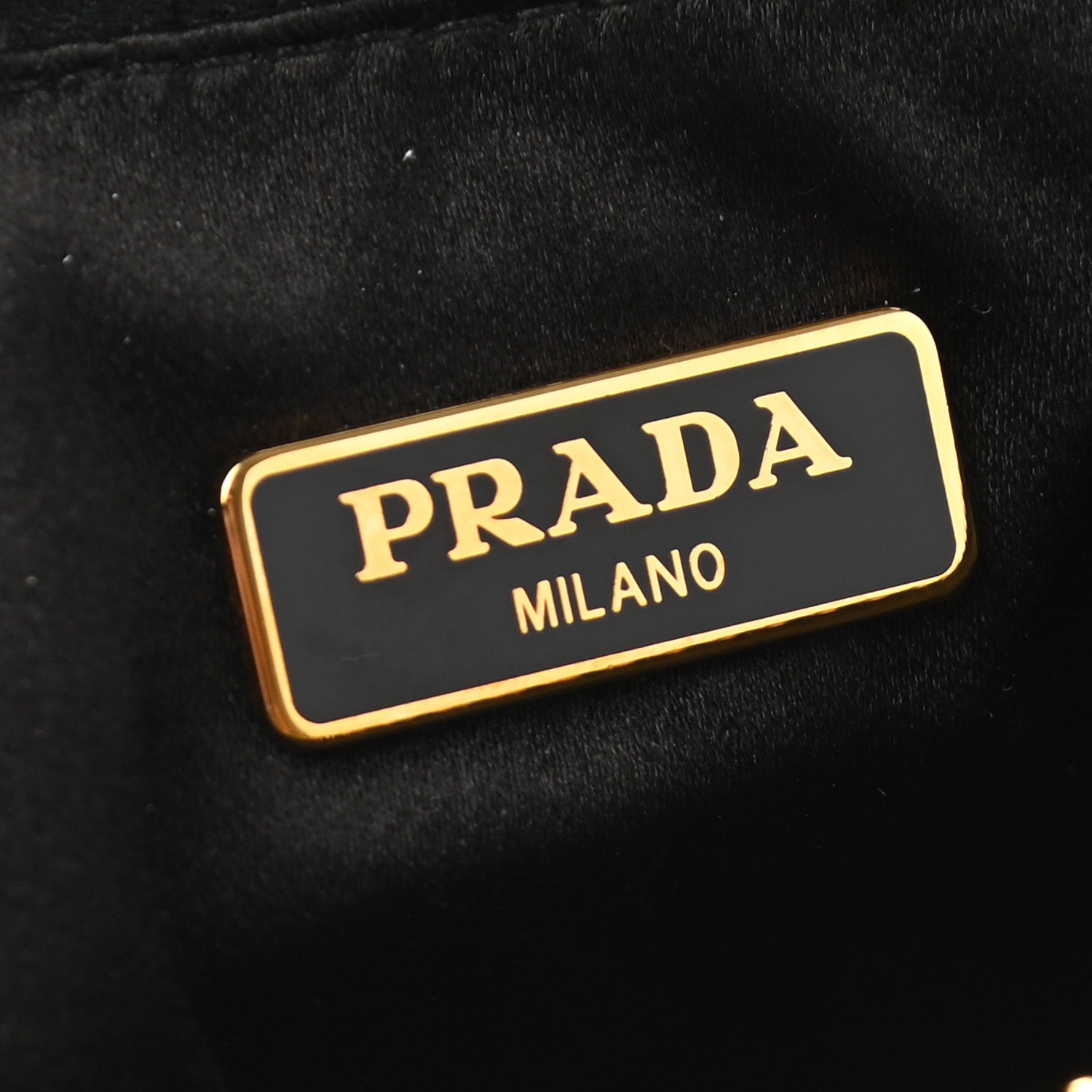 Prada Tessuto Nylon Bow Wristlet Black 5 of 9