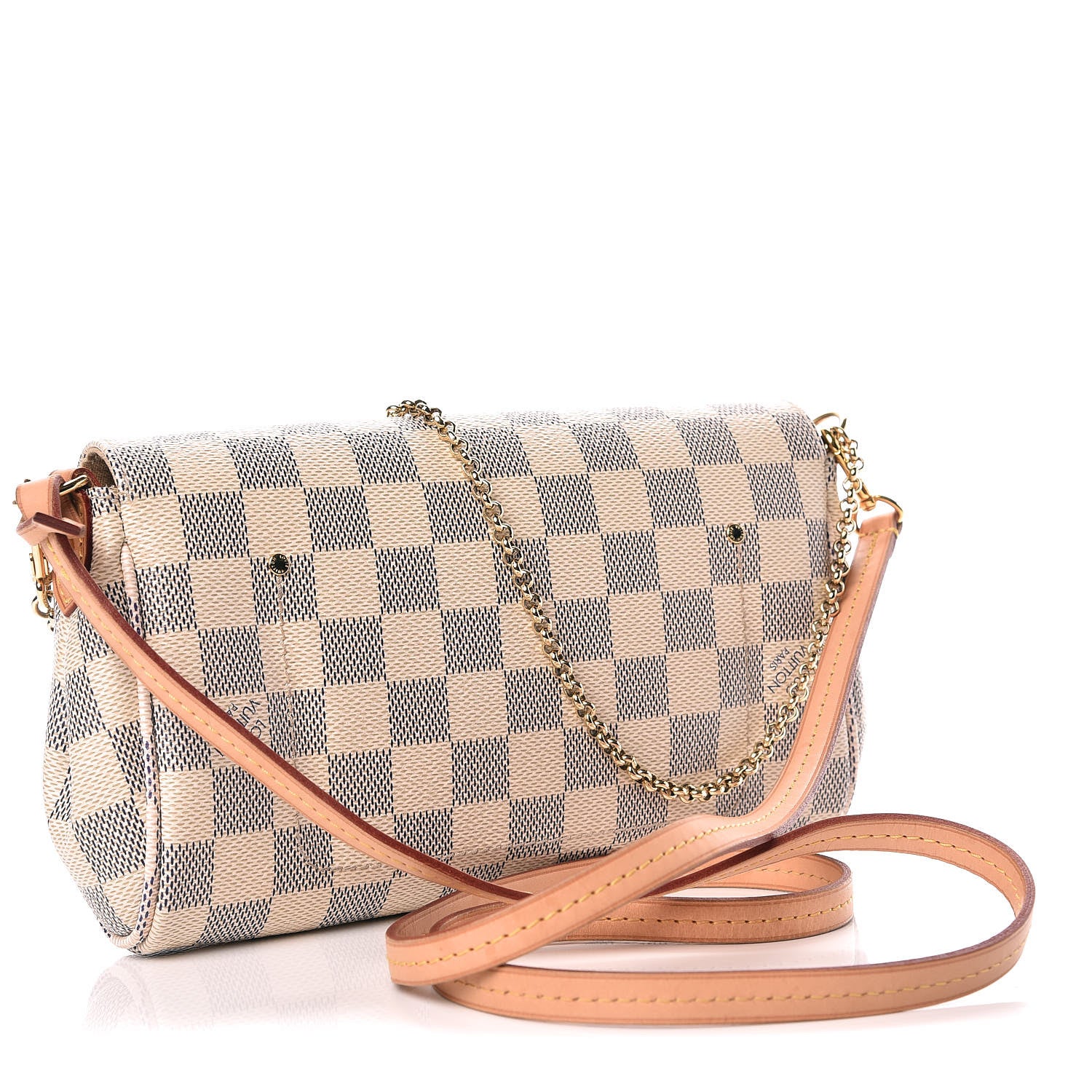 Louis Vuitton Damier Azur Favorite PM 3 of 10