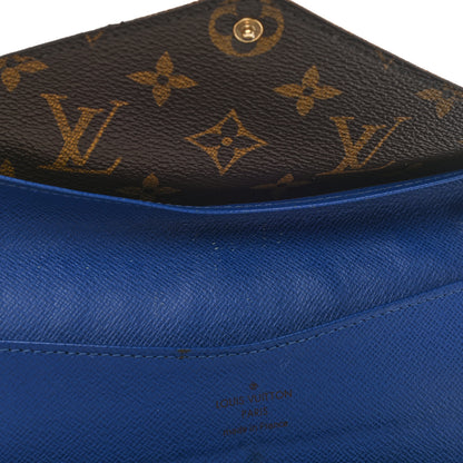 Louis Vuitton Monogram Josephine Wallet Blue 8 of 8