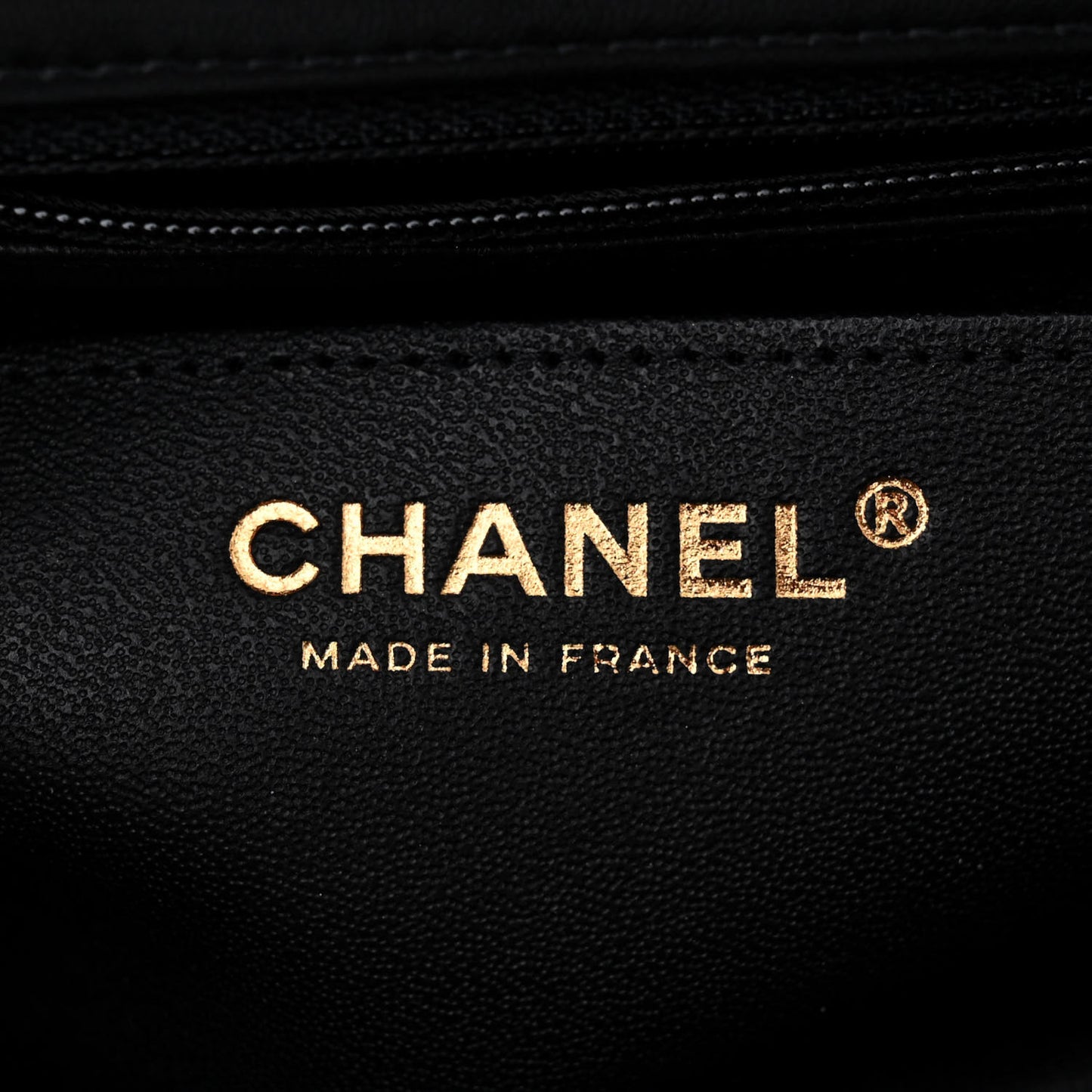 Lambskin Quilted Mini Rectangular Flap Black