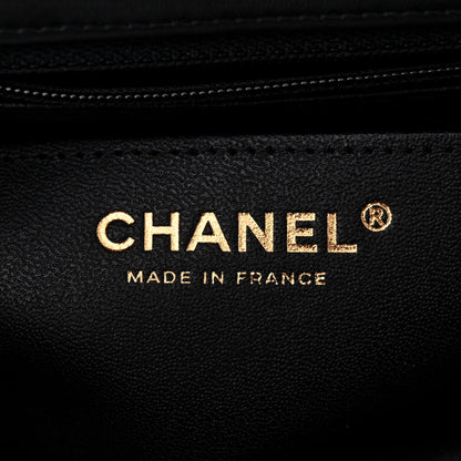Chanel Lambskin Quilted Mini Rectangular Flap Black 6 of 11