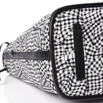 MCM Visetos Large Liz Reversible Shopper Tote Black 14 of 22