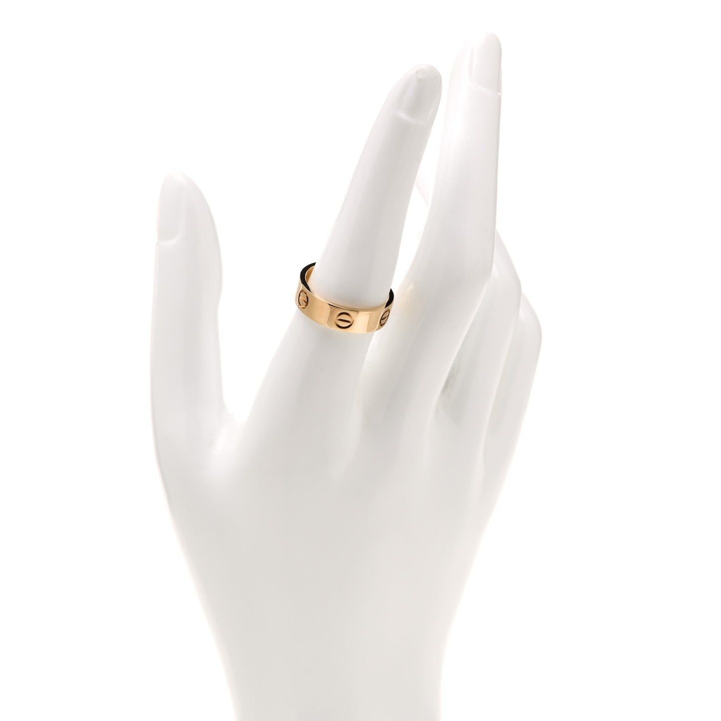 18K Yellow Gold 5.5mm LOVE Ring 57 8
