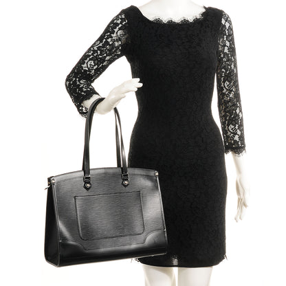 Louis Vuitton Epi Madeleine GM Black 2 of 7