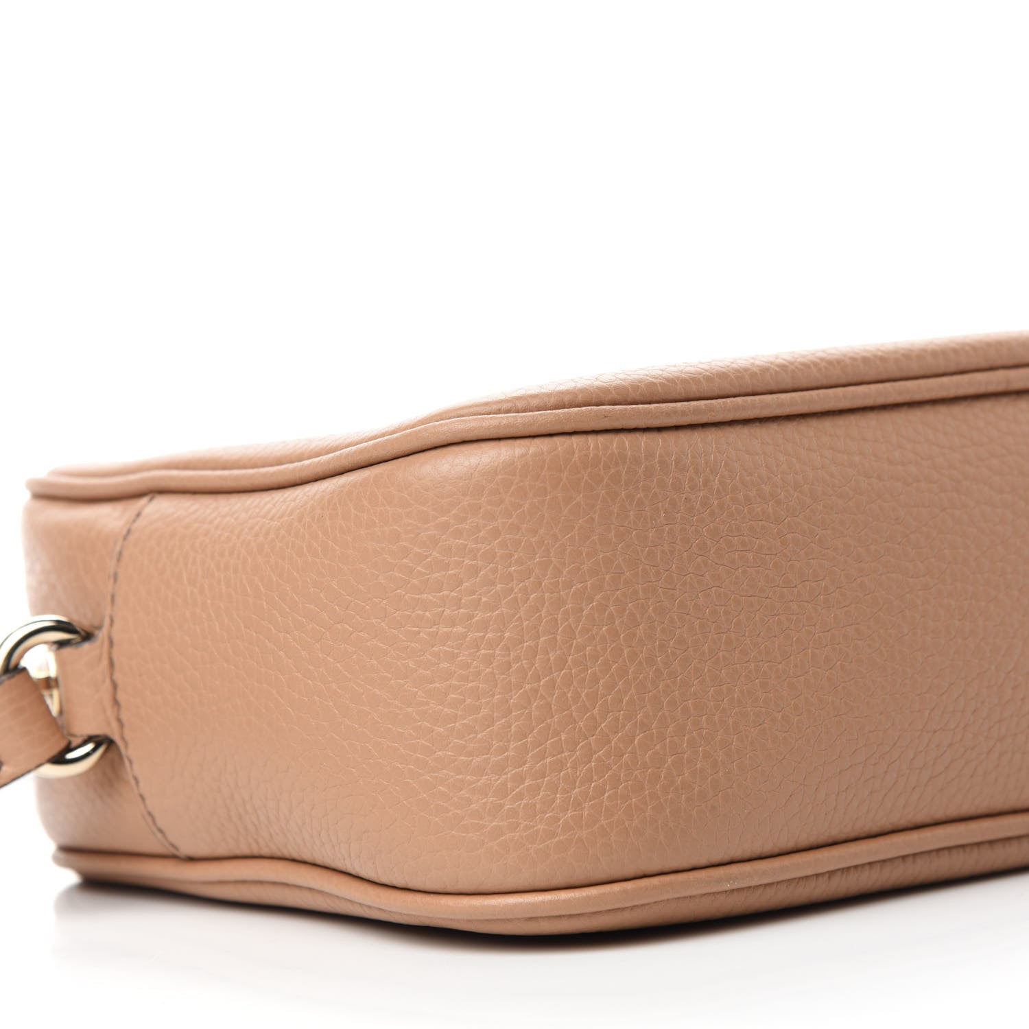 Gucci Pebbled Calfskin Small Soho Disco Bag Rose Beige 6 of 10