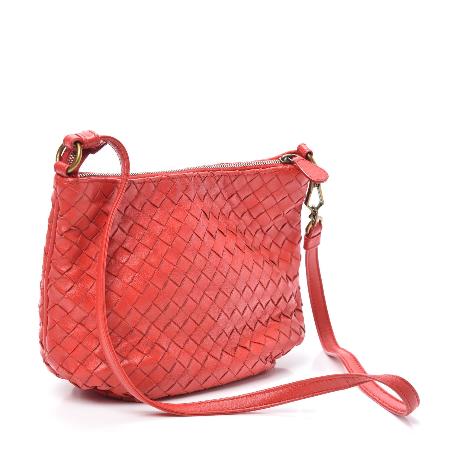 Bottega Veneta Nappa Intrecciato Mini Shoulder Bag Fever 3 of 9