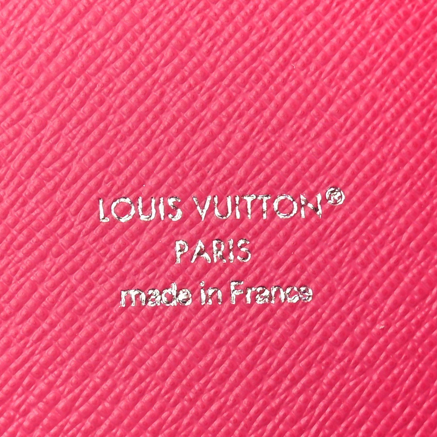 Monogram Macassar Passport Cover Fuchsia
