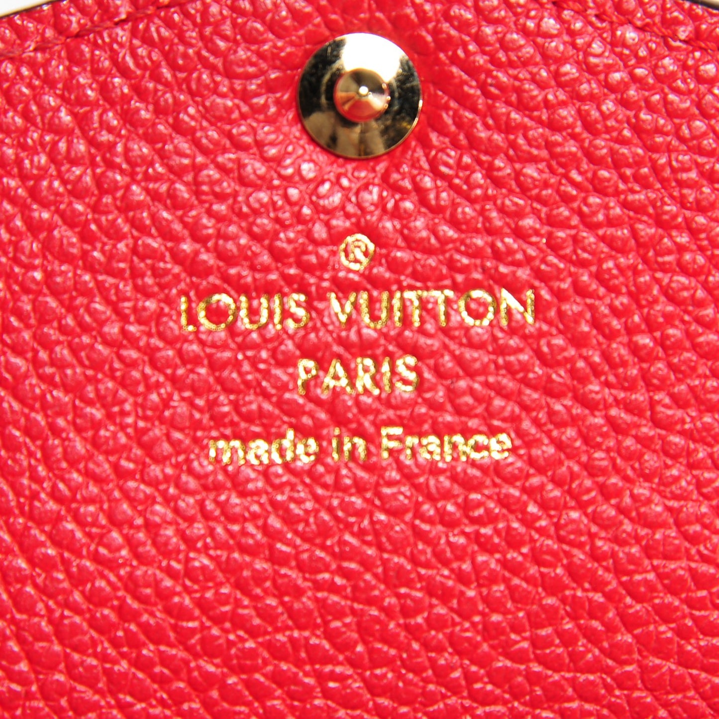 Empreinte Key Pouch Cherry