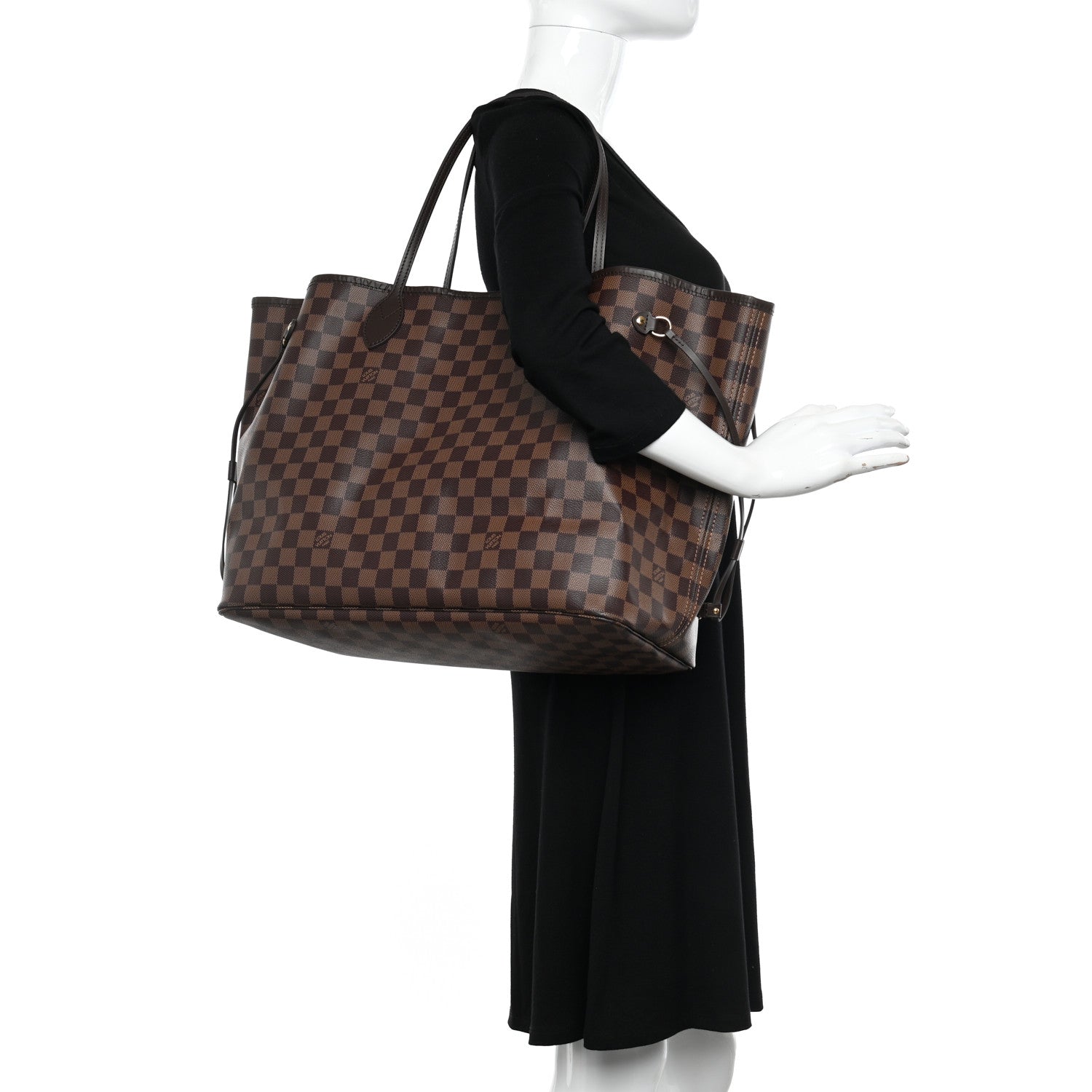 Louis Vuitton Damier Ebene Neo Neverfull GM 2 of 10
