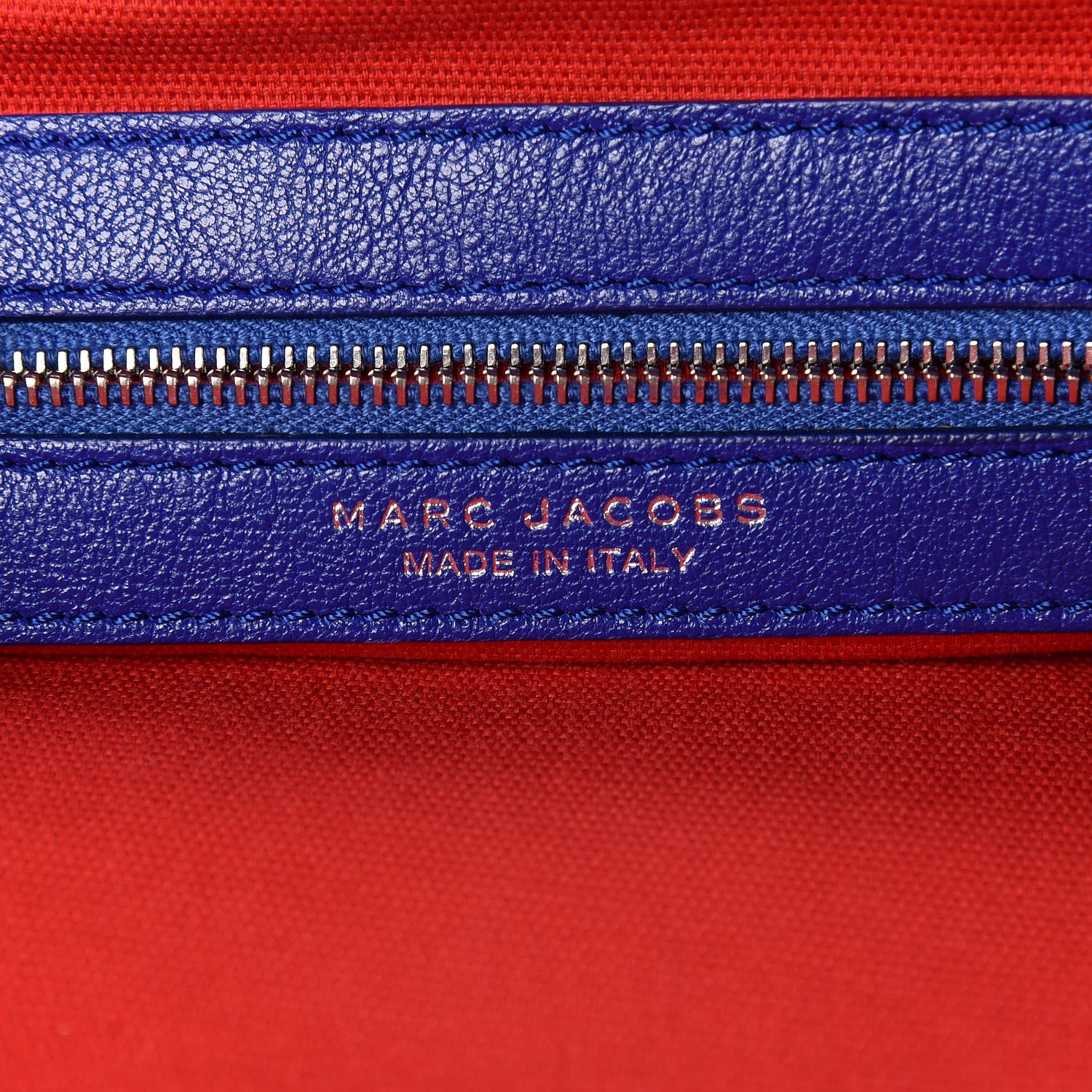 Marc Jacobs Calfskin Quilted Stam Bright Blue 8 of 12