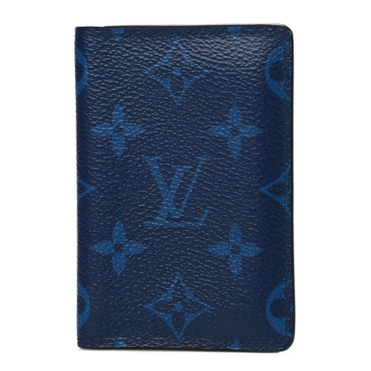 Louis Vuitton Taigarama Pocket Organizer NM Cobalt 1 of 10