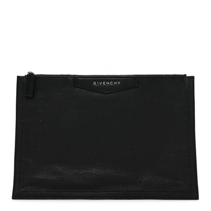 Givenchy Sugar Goatskin Medium Antigona Pouch Black 1 of 9