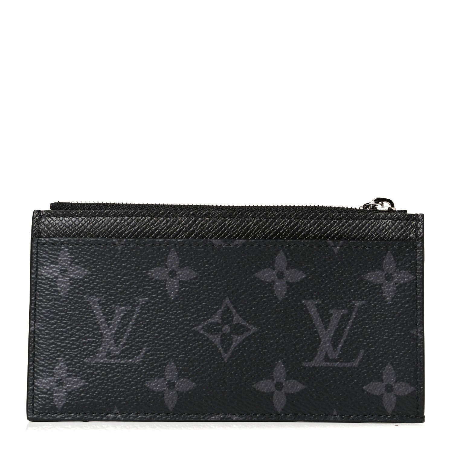 Louis Vuitton Monogram Eclipse Taiga Coin Card Holder 3 of 9