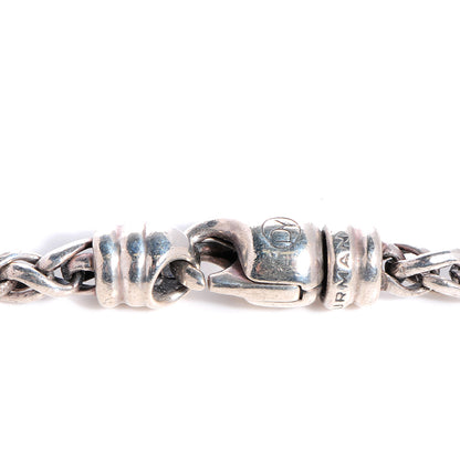 David Yurman Sterling Silver 4mm Wheat Chain Necklace 5 of 7