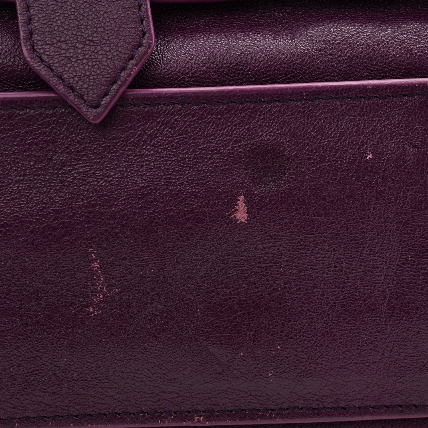 Proenza Schouler Lambskin Medium PS1 Satchel Purple Rain 10 of 11