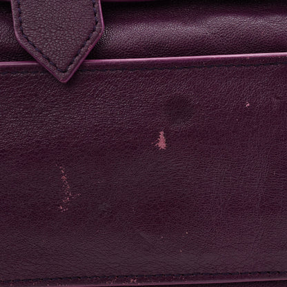 Proenza Schouler Lambskin Medium PS1 Satchel Purple Rain 10 of 11