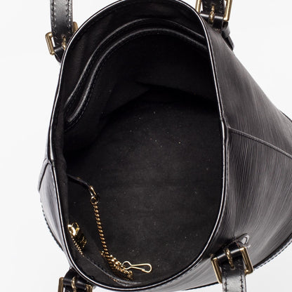 Louis Vuitton Epi Petit Bucket 23 Black 8 of 8