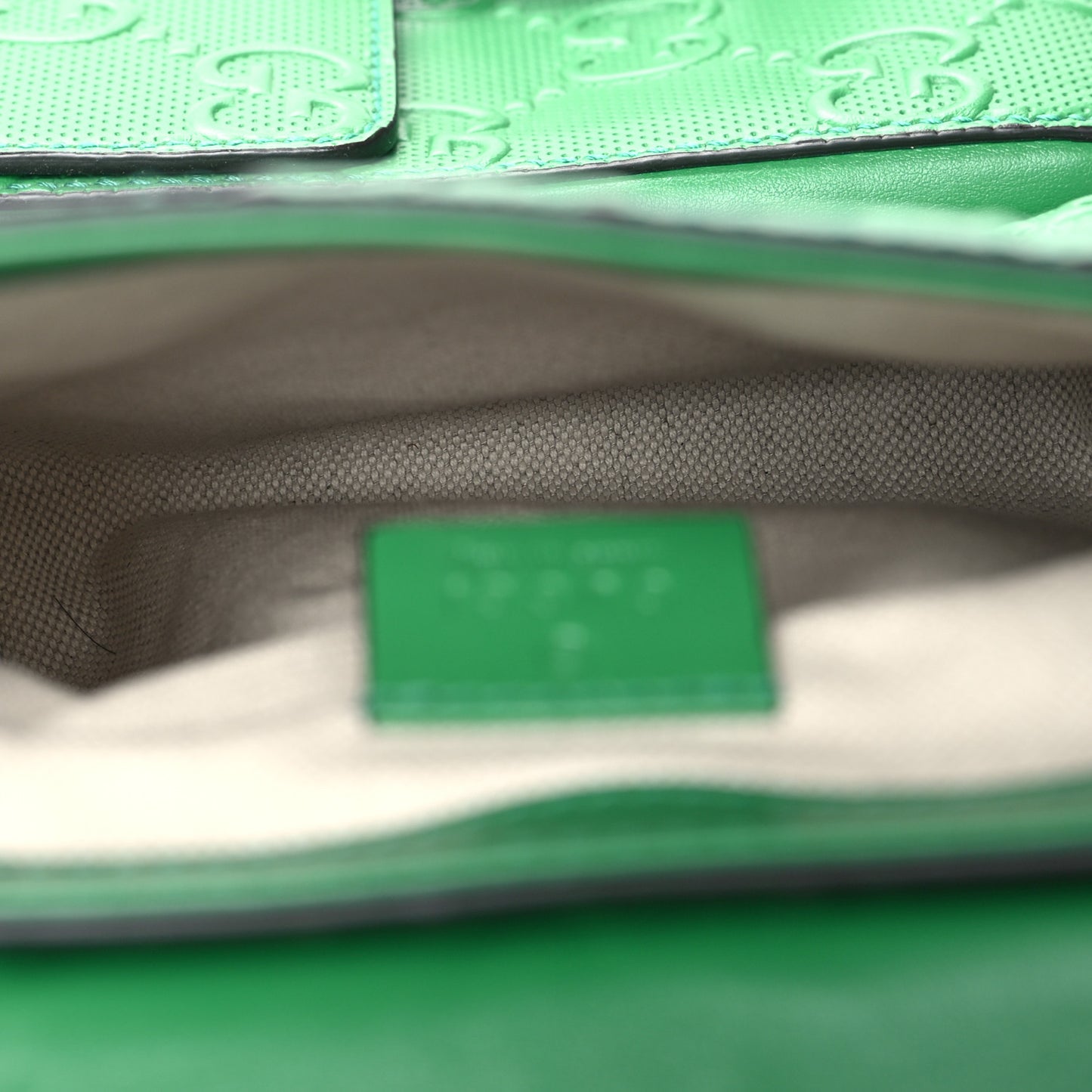 Calfskin GG Tennis Embossed 2 Detachable Pouch Belt Bag New Shamarock