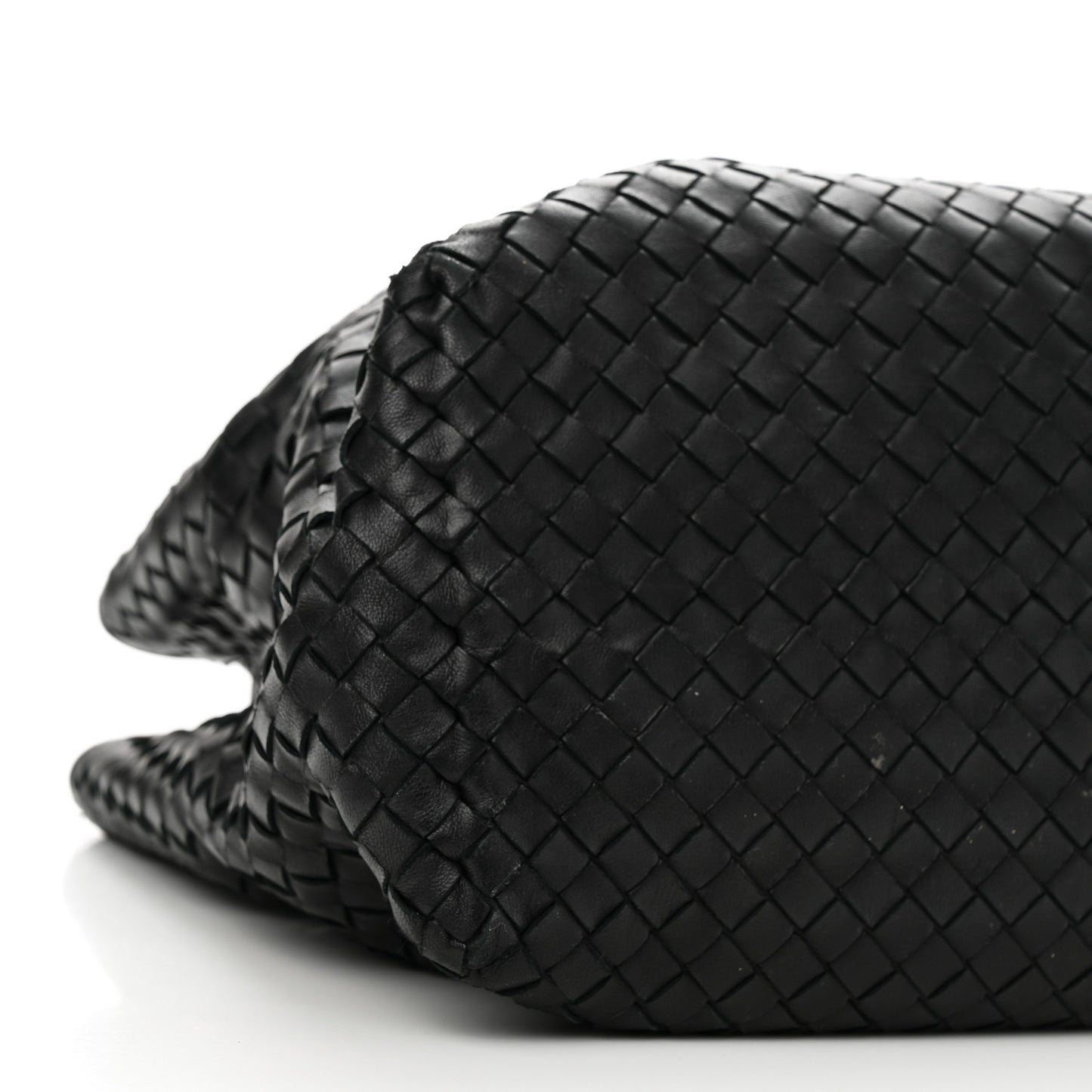 Nappa Intrecciato Medium Classic Chain Strap Tote Black