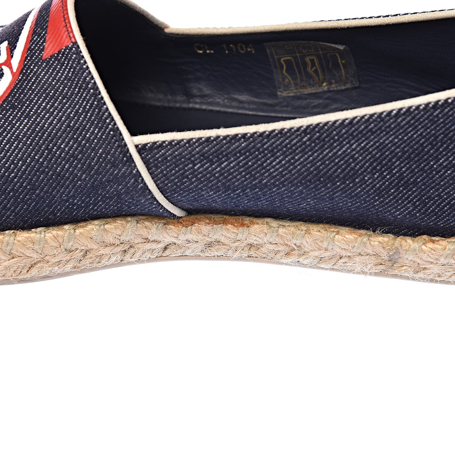Louis Vuitton Canvas Postcard Espadrille Flats 36.5 11 of 15