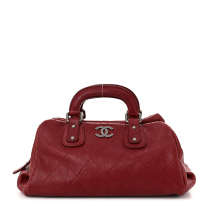 Chanel Caviar Small Outdoor Ligne Doctor Bag Red 1 of 12