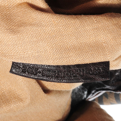 Fendi Zucca Nappa Nuvolata Vitello Tortuga Spy Tobacco Moro 9 of 9