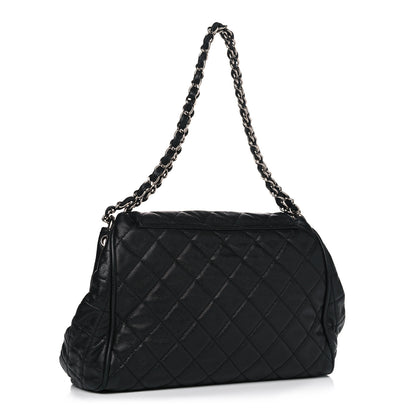 Chanel Caviar Quilted Timeless Accordion Flap Black 3 of 12