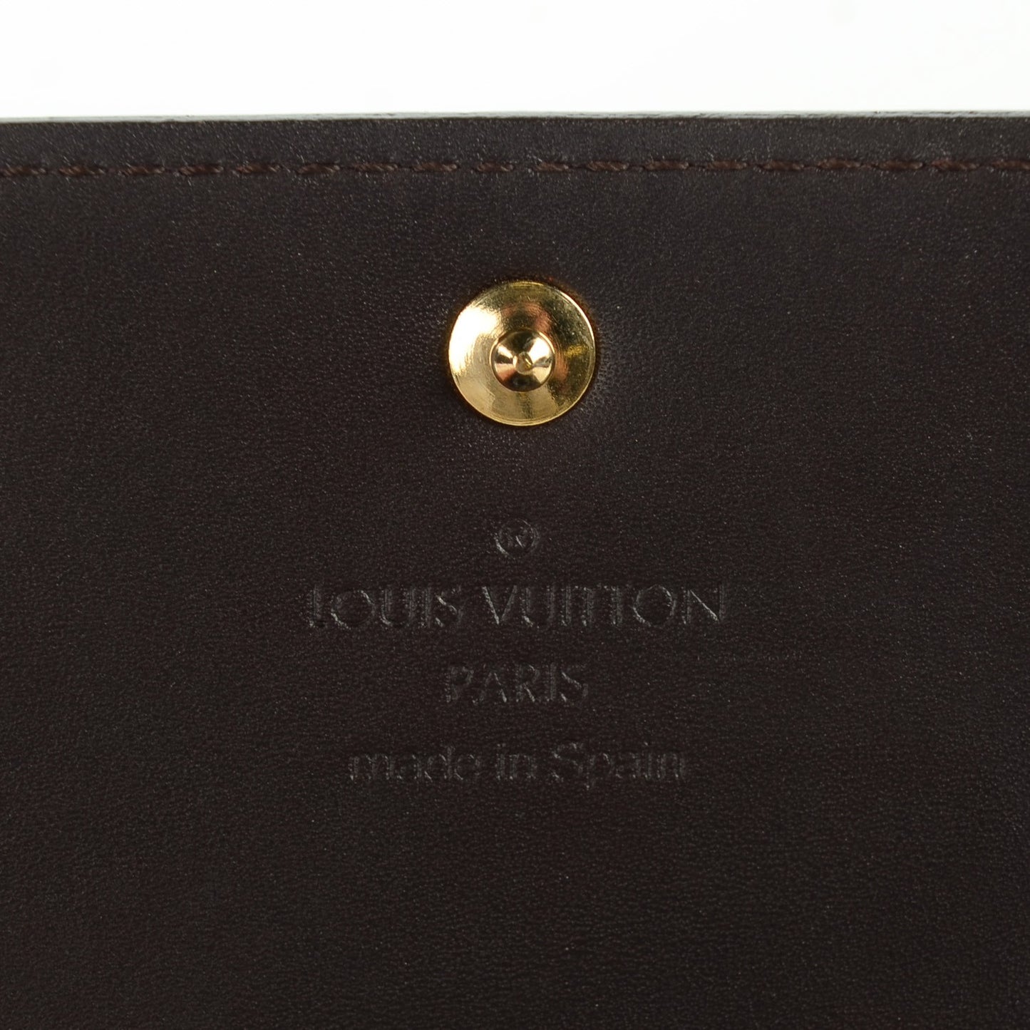 Vernis Business Card Holder Amarante