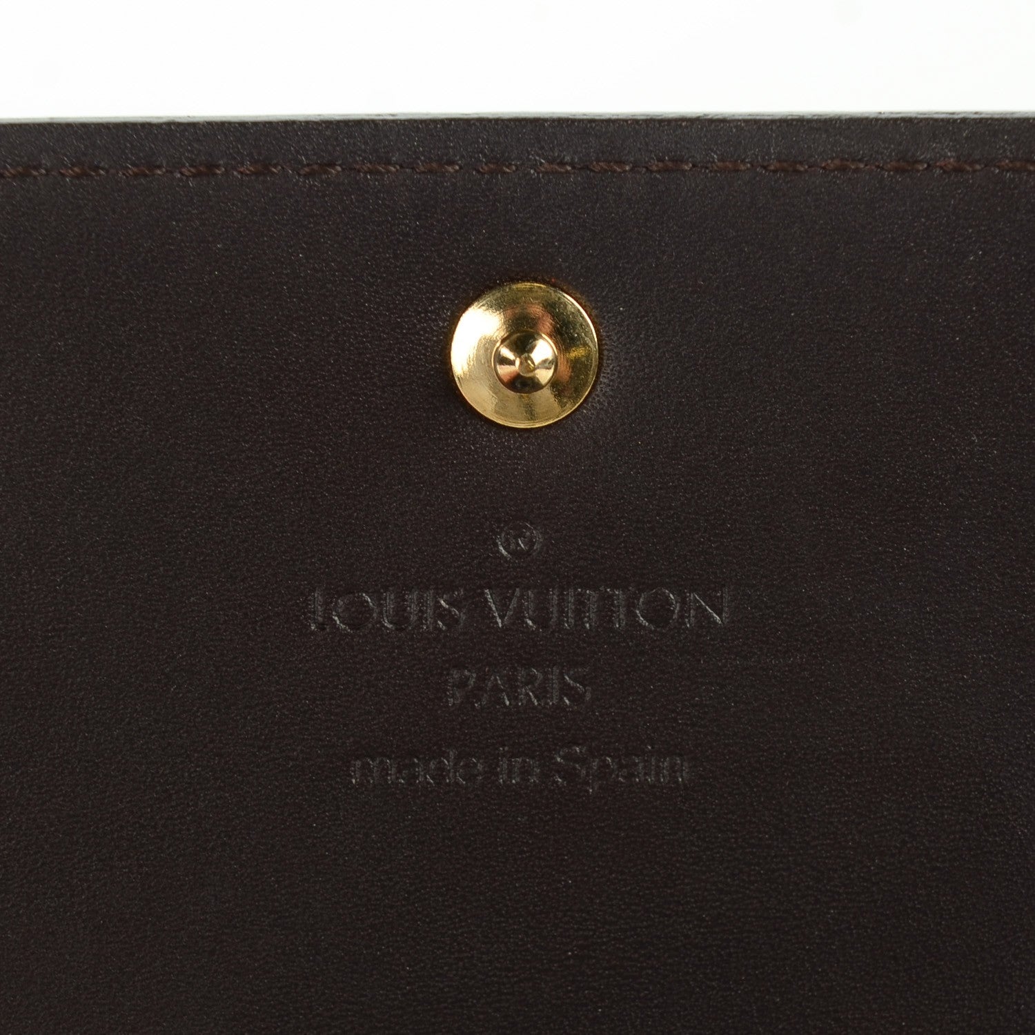 Louis Vuitton Vernis Business Card Holder Amarante 6 of 7