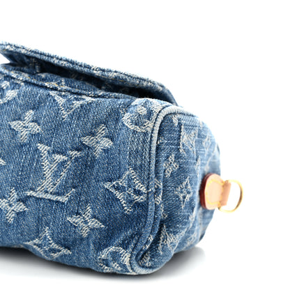 Louis Vuitton Monogram Denim Nano Speedy Blue 9 of 9
