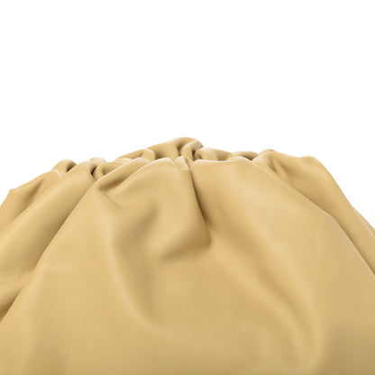 Bottega Veneta Smooth Butter Calf The Pouch Oversized Clutch Tapioca 10 of 10