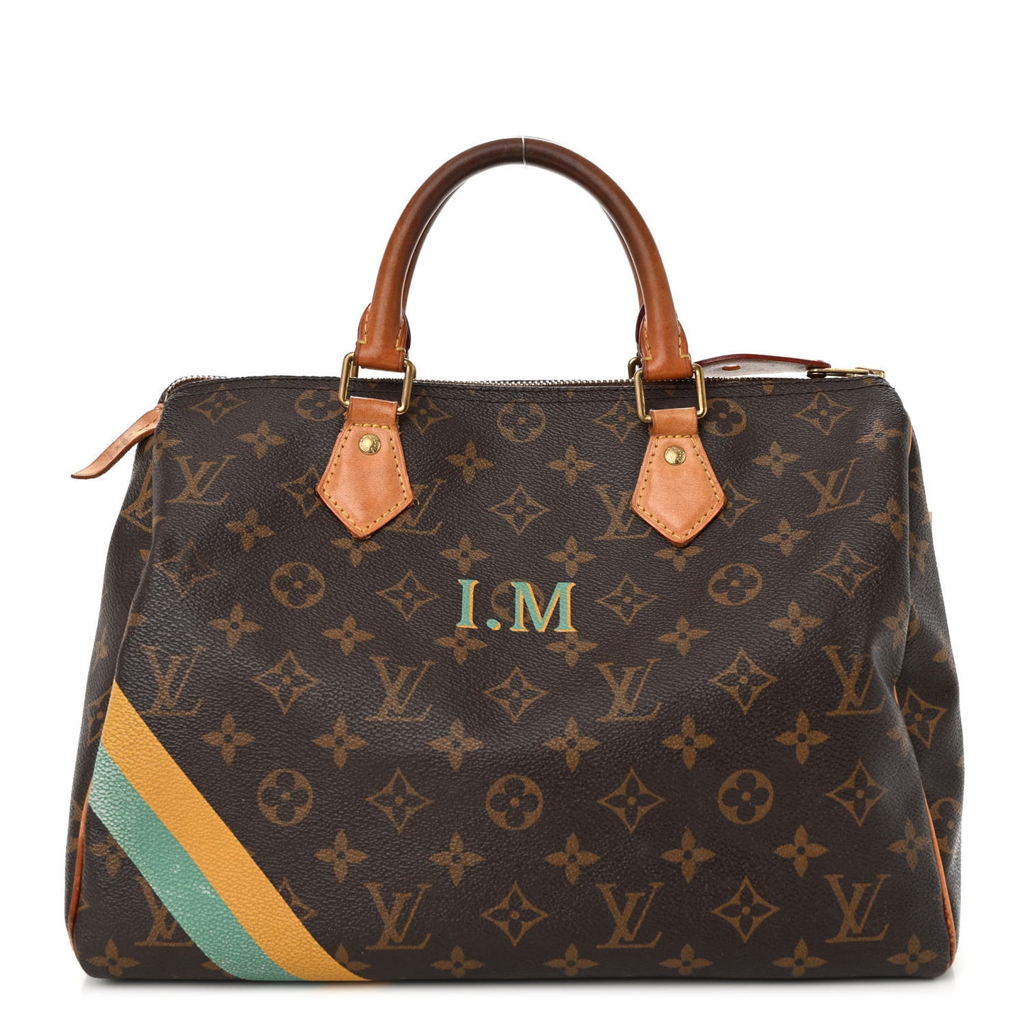 Monogram My LV Heritage Speedy 30 Vert Clair Yellow