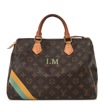 Louis Vuitton Monogram My LV Heritage Speedy 30 Vert Clair Yellow 1 of 13