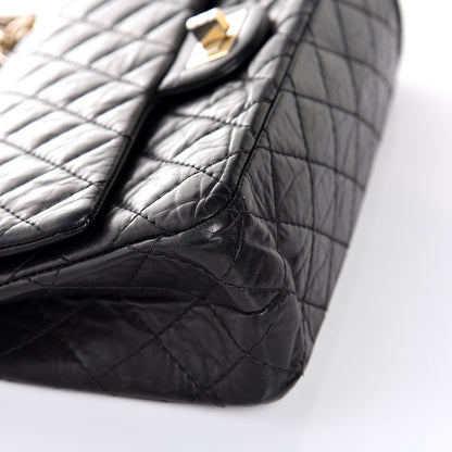 Chanel Aged Calfskin Quilted 2.55 Reissue 225 Flap Black 8 of 12