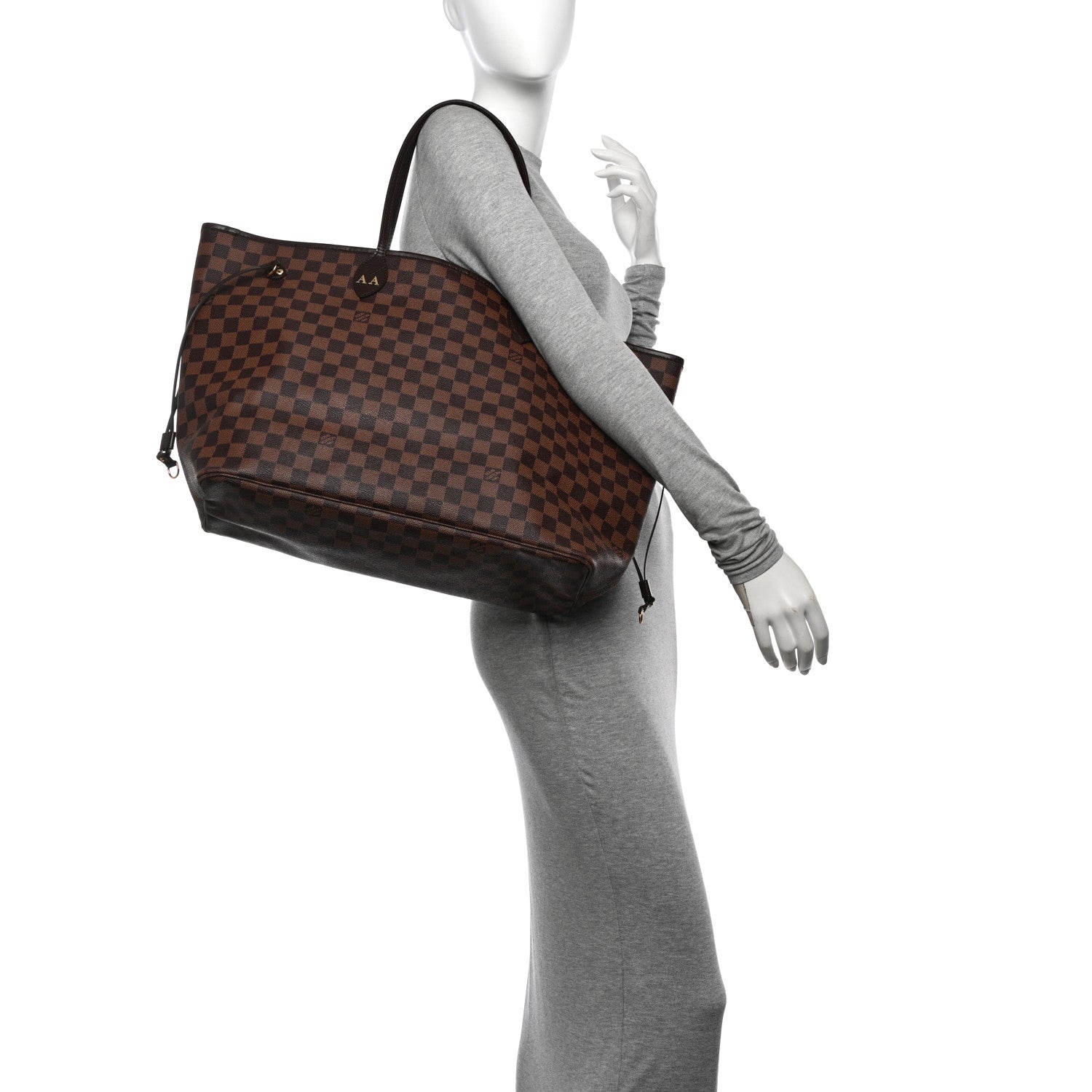 Louis Vuitton Damier Ebene Neverfull GM 2 of 18
