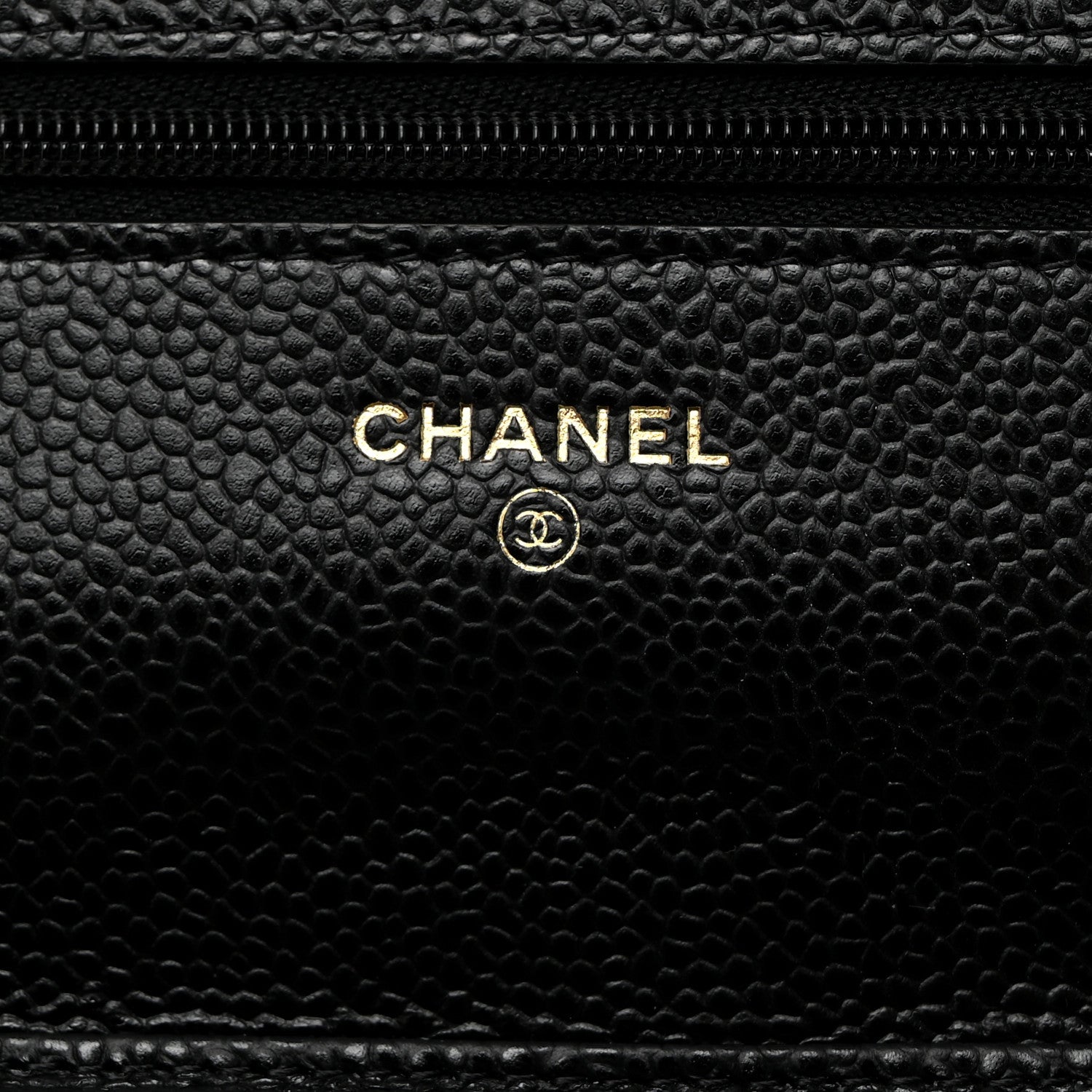 Chanel Caviar Quilted Wallet on Chain WOC Black 6 of 11