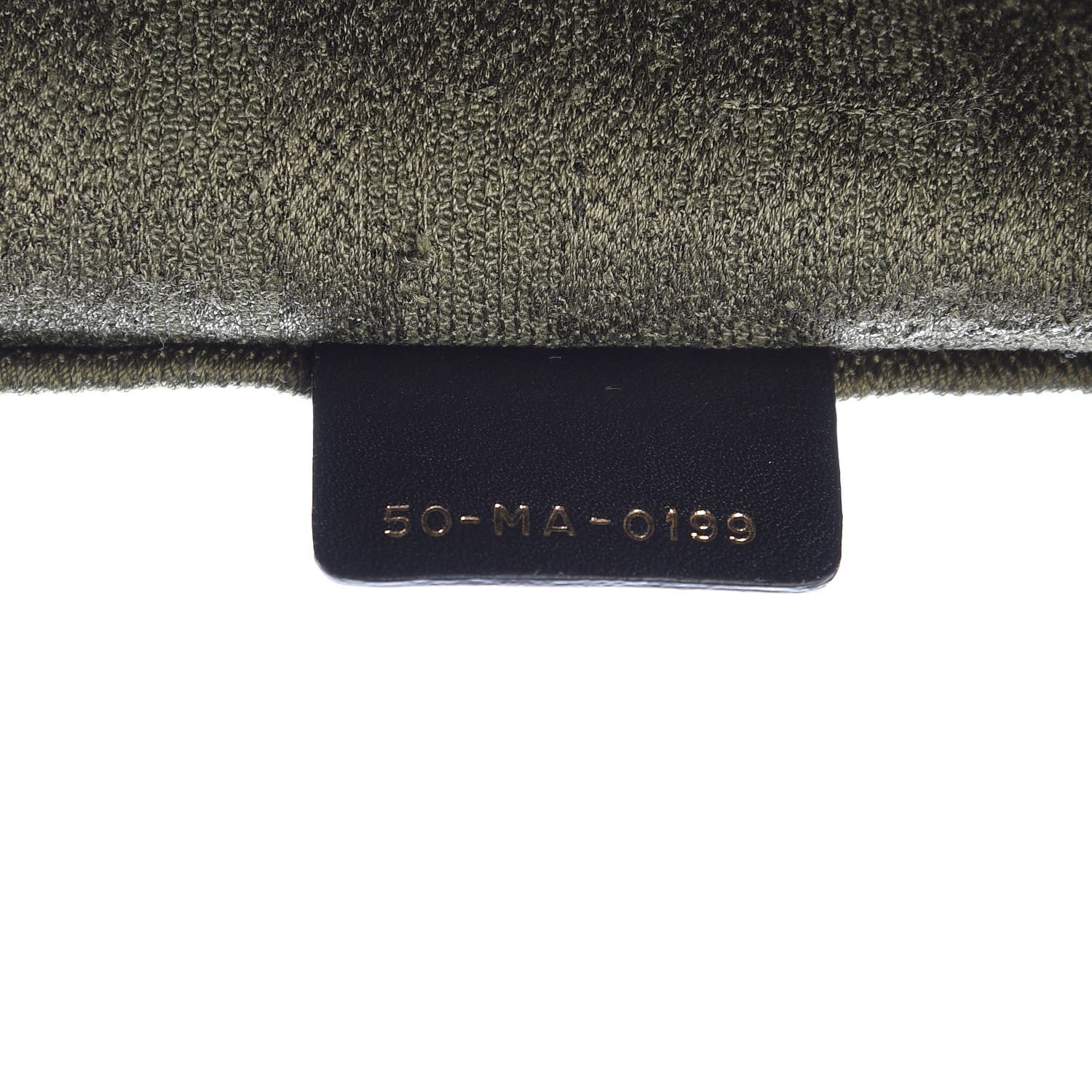 Christian Dior Oblique Denim Book Tote Green 7 of 12
