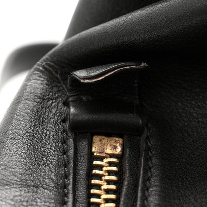 Chloe Suede Calfskin Medium Faye Backpack Black 13 of 14