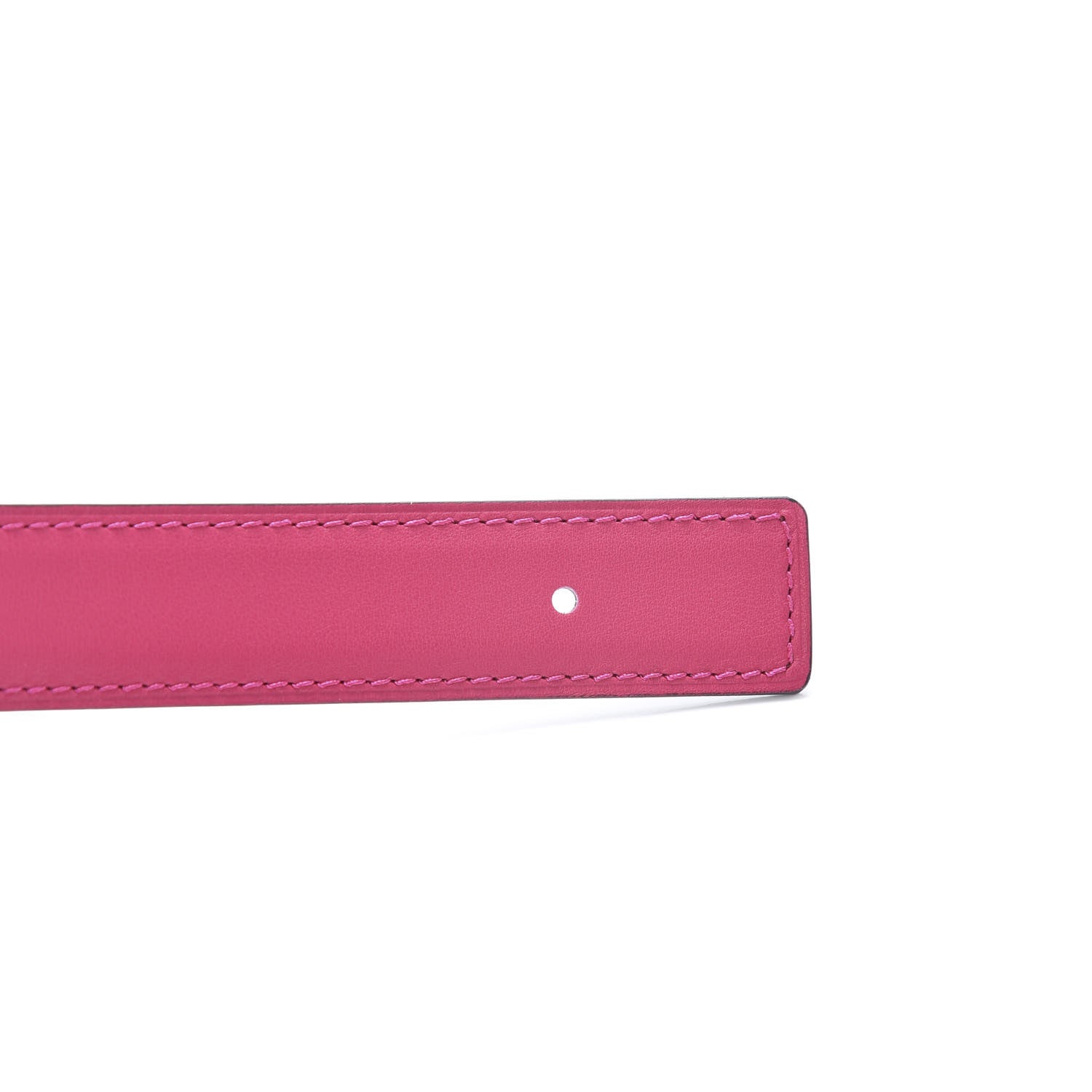 Hermes Swift Epsom 24mm Belt Strap 90 Rose Mexico Rouge H 8 of 9