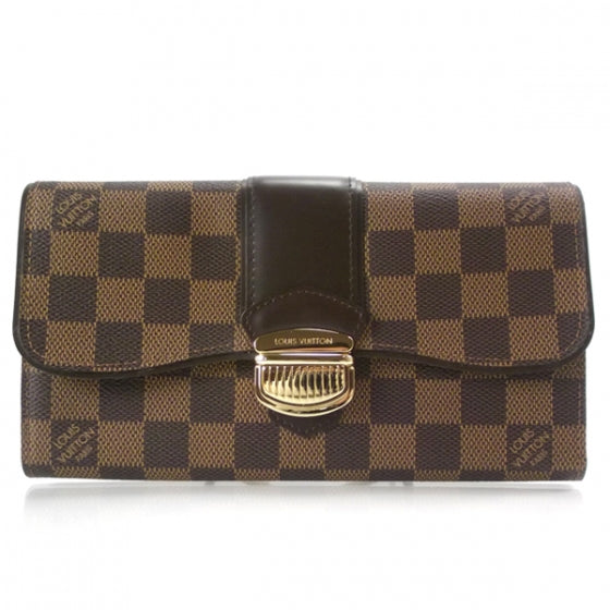 Louis Vuitton Damier Ebene Sistina Wallet 1 of 7