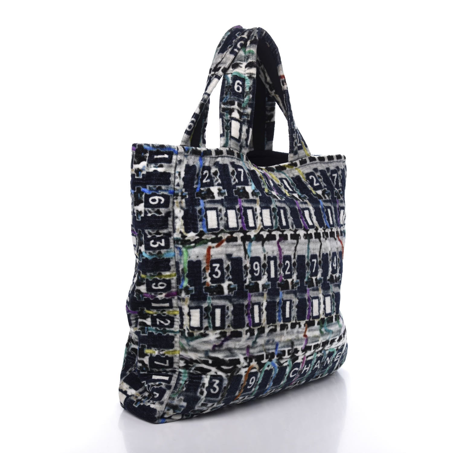 Chanel Terry Cotton Beach Tote Towel Set Multicolor 4 of 14